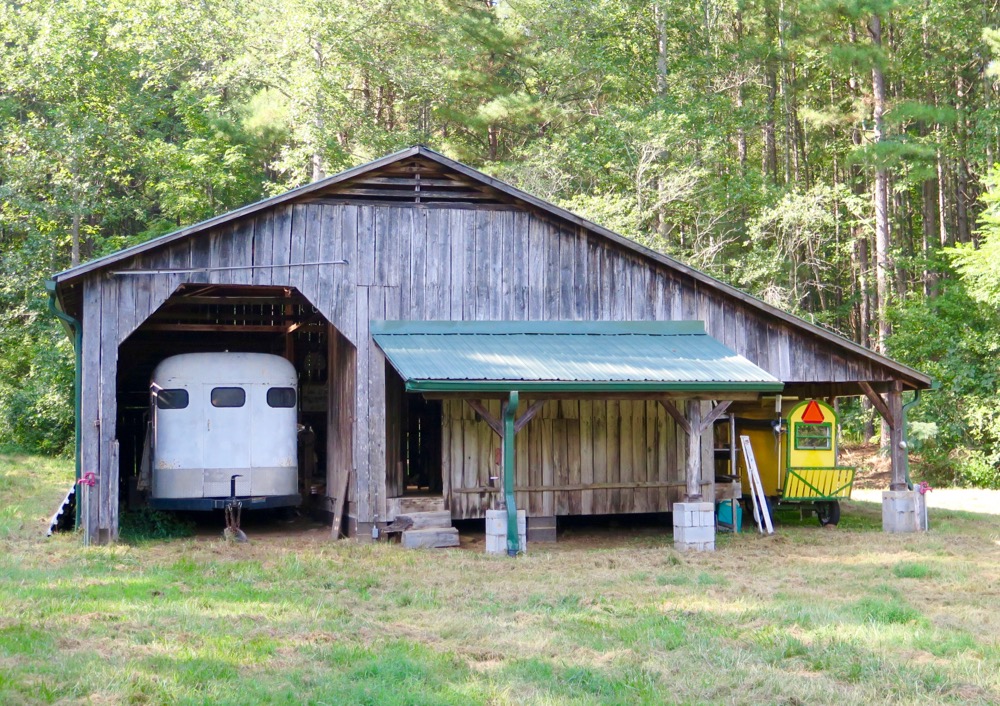 Bernie's barn.