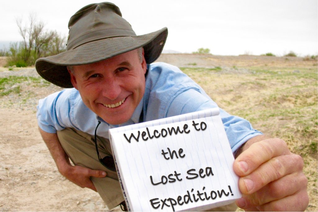Bernie Harberts welcomes you to the lostseaexpedition.com site.