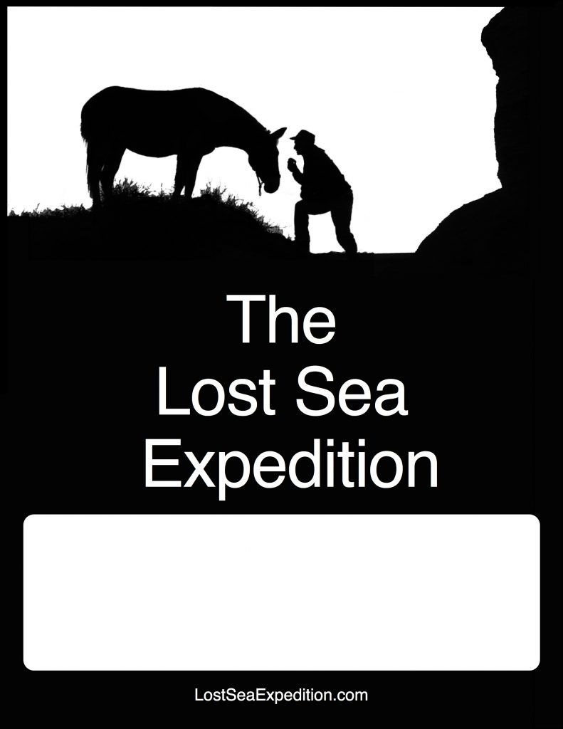 Lost Sea Expedition Program Flyer (8 1/2" X 11 ")