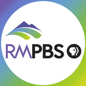 Rocky Mountain PBS logo.
